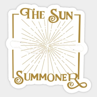 The Sun Summoner Sticker